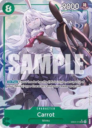 Carrot (Alternate Art) (EB04-013) - The Azure Sea's Seven - Single Cards