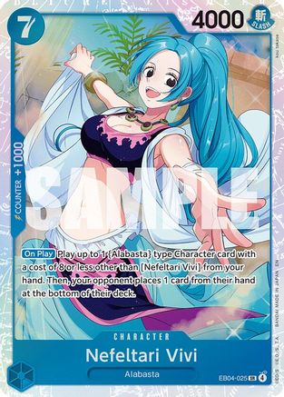 Nefeltari Vivi (EB04-025) - The Azure Sea's Seven - Single Cards