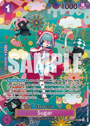 Sugar - OP10-065 (SP) (OP10-065) - The Azure Sea's Seven - Single Cards