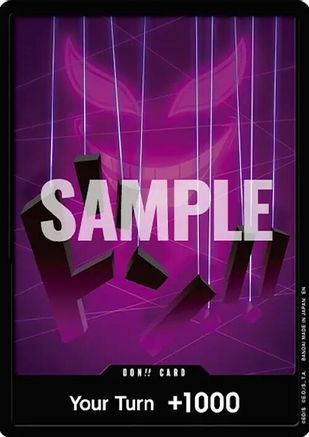 DON!! Card (Donquixote Doflamingo) (Double Pack Set Vol. 9) - The Azure Sea's Seven - Single Cards