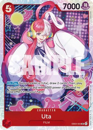 Uta (003) (EB03-003) - Extra Booster: One Piece Heroines Edition - Single Cards