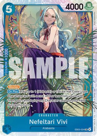 Nefeltari Vivi (024) (EB03-024) - Extra Booster: One Piece Heroines Edition - Single Cards