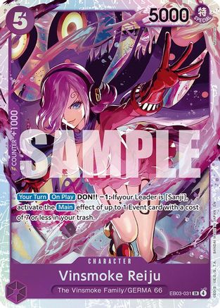 Vinsmoke Reiju (EB03-031) - Extra Booster: One Piece Heroines Edition - Single Cards