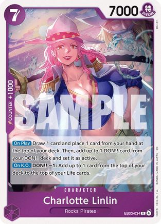 Charlotte Linlin (EB03-034) - Extra Booster: One Piece Heroines Edition - Single Cards