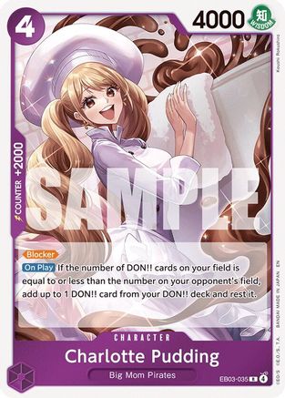 Charlotte Pudding (EB03-035) - Extra Booster: One Piece Heroines Edition - Single Cards