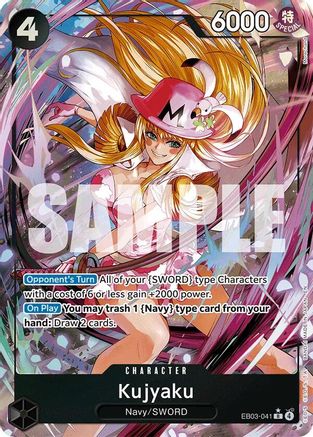 Kujyaku (Alternate Art) (EB03-041) - Extra Booster: One Piece Heroines Edition - Single Cards