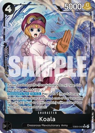Koala (Alternate Art) (EB03-042) - Extra Booster: One Piece Heroines Edition - Single Cards