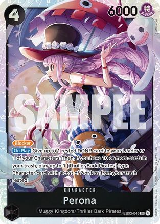 Perona (EB03-045) - Extra Booster: One Piece Heroines Edition - Single Cards