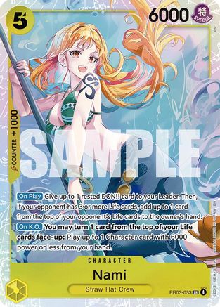 Nami (053) (EB03-053) - Extra Booster: One Piece Heroines Edition - Single Cards