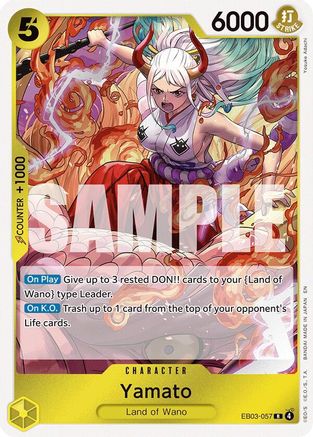 Yamato (EB03-057) - Extra Booster: One Piece Heroines Edition - Single Cards