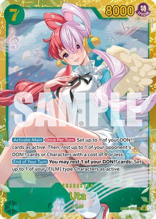 Uta (061) (EB03-061) - Extra Booster: One Piece Heroines Edition - Single Cards