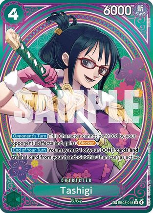 Tashigi (SP) (EB03-018) - Extra Booster: One Piece Heroines Edition - Single Cards
