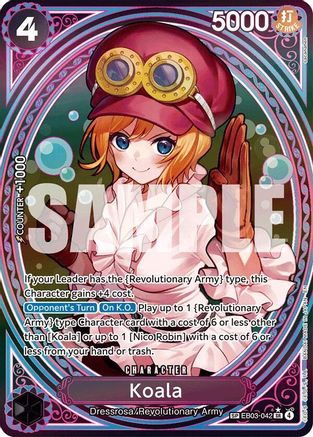 Koala (SP) (EB03-042) - Extra Booster: One Piece Heroines Edition - Single Cards