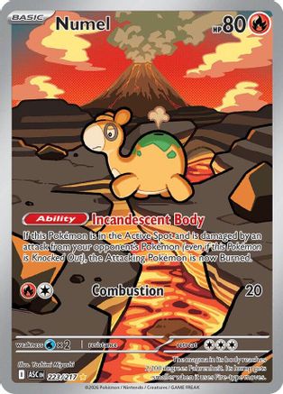 Numel - 223/217 223 - ME Ascended Heroes Holofoil - Single Cards