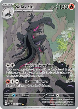 Salazzle - 224/217 224 - ME Ascended Heroes Holofoil - Single Cards