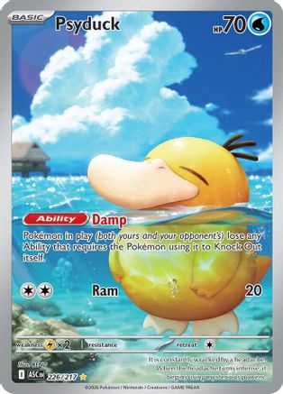 Psyduck - 226/217 226 - ME Ascended Heroes Holofoil - Single Cards