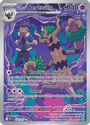 Hop's Trevenant - 237/217 237 - ME Ascended Heroes Holofoil - Single Cards