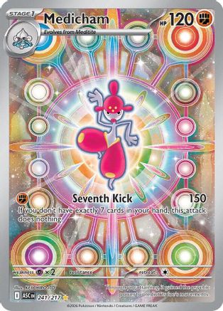Medicham - 241/217 241 - ME Ascended Heroes Holofoil - Single Cards