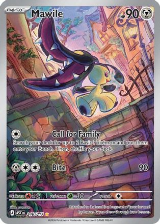 Mawile - 246/217 246 - ME Ascended Heroes Holofoil - Single Cards