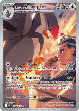 Larry's Staraptor - 249/217 249 - ME Ascended Heroes Holofoil - Single Cards