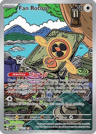 Fan Rotom - 250/217 250 - ME Ascended Heroes Holofoil - Single Cards