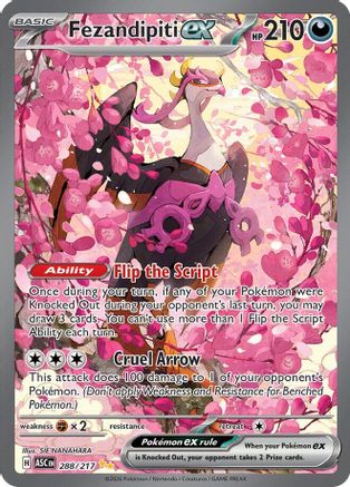 Fezandipiti ex - 288/217 288 - ME Ascended Heroes Holofoil - Single Cards