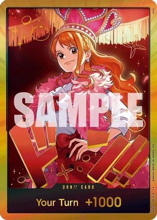 DON!! Card (Nami) (Gold) - Extra Booster: One Piece Heroines Edition - Single Cards