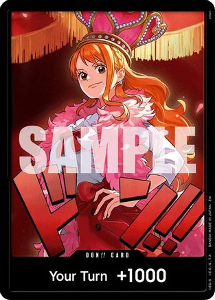 DON!! Card (Nami) - Extra Booster: One Piece Heroines Edition - Single Cards