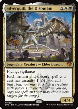 FOIL Silverquill, the Disputant (SOS-226) - Secrets of Strixhaven - Magic The Gathering - Single Cards