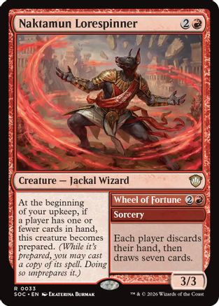 Naktamun Lorespinner (SOC-033) - Commander: Secrets of Strixhaven - Magic The Gathering - Single Cards