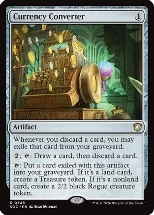 Currency Converter (SOC-345) - Commander: Secrets of Strixhaven - Magic The Gathering - Single Cards