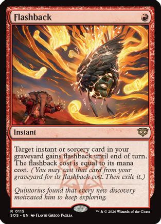 Flashback (SOS-115) - Secrets of Strixhaven - Magic The Gathering - Single Cards
