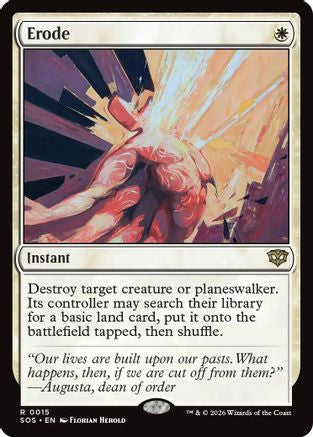 Erode (SOS-015) - Secrets of Strixhaven - Magic The Gathering - Single Cards