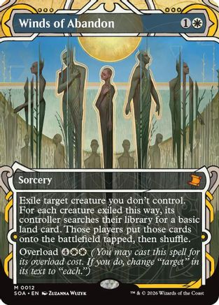 FOIL Winds of Abandon (SOA-012) - Secrets of Strixhaven: Mystical Archive - Magic The Gathering - Single Cards