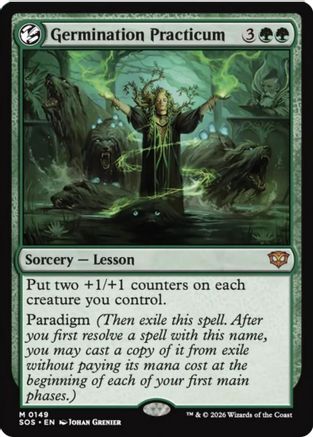 Germination Practicum (SOS-149) - Secrets of Strixhaven - Magic The Gathering - Single Cards