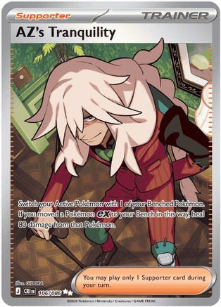 AZ's Tranquility - 106/086 106 - ME04 Chaos Rising Holofoil - Single Cards