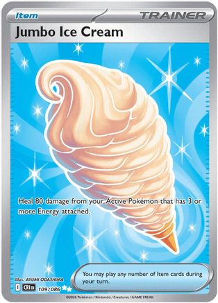 Jumbo Ice Cream 109 - ME04 Chaos Rising Holofoil - Single Cards