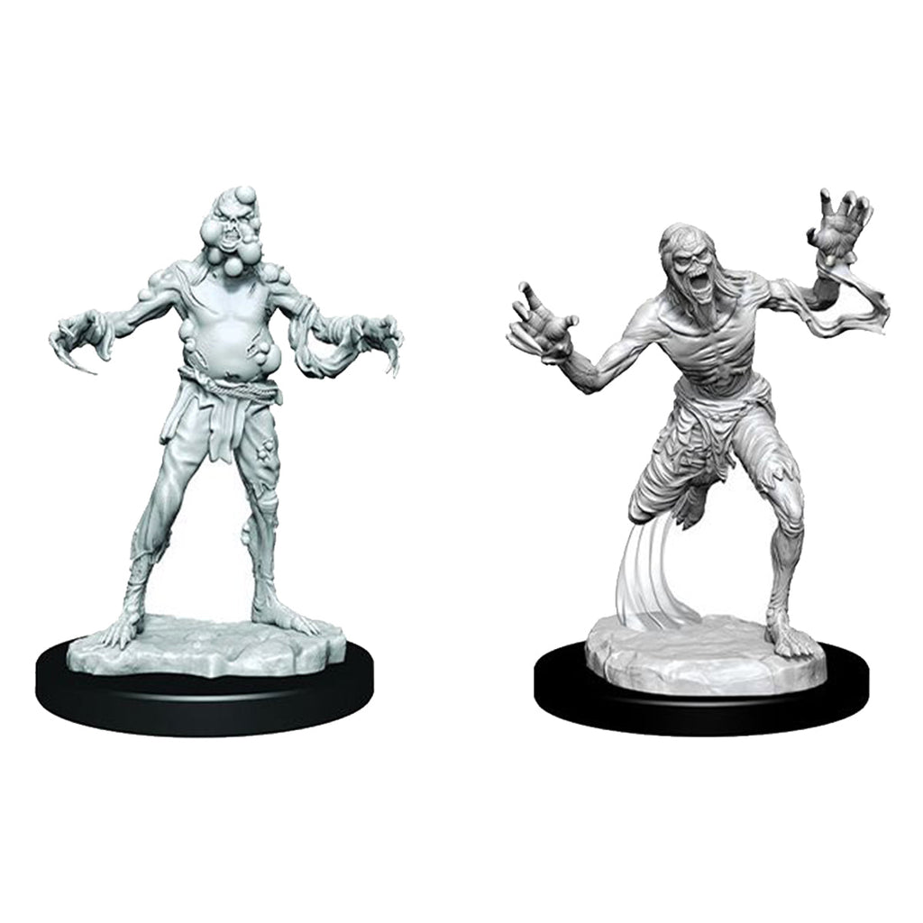 Critical Role Unpainted Miniatures Husk Zombies 2ct - Miniatures