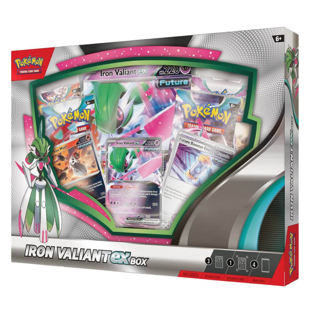 Roaring Moon/ Iron Valiant ex Boxes (Pair) POKEMON TCG - Trading Card Games - 7