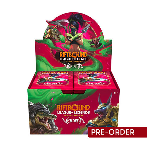 Riftbound League of Legends TCG Vendetta Booster Box - Trading Card Games