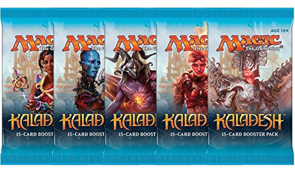 Magic the Gathering: MTG Kaladesh KLD Prerelease Pack (Pre-Pelease Promo + 6 Boosters + d20 Spindown Counter) - 3