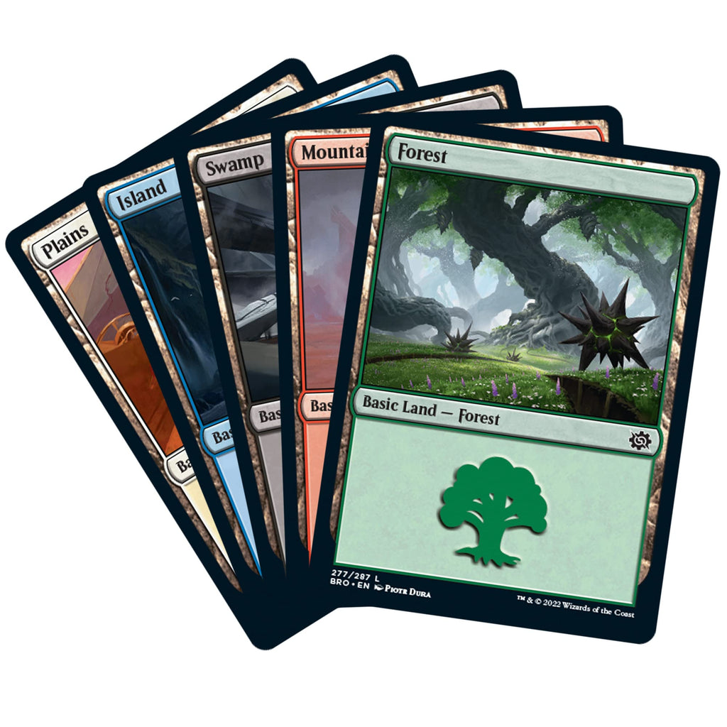 Magic The Gathering The Brothers War Gift Bundle | Foil Transformers Card, 1 Collector Booster, 8 Set Boosters, and Accessories - 4