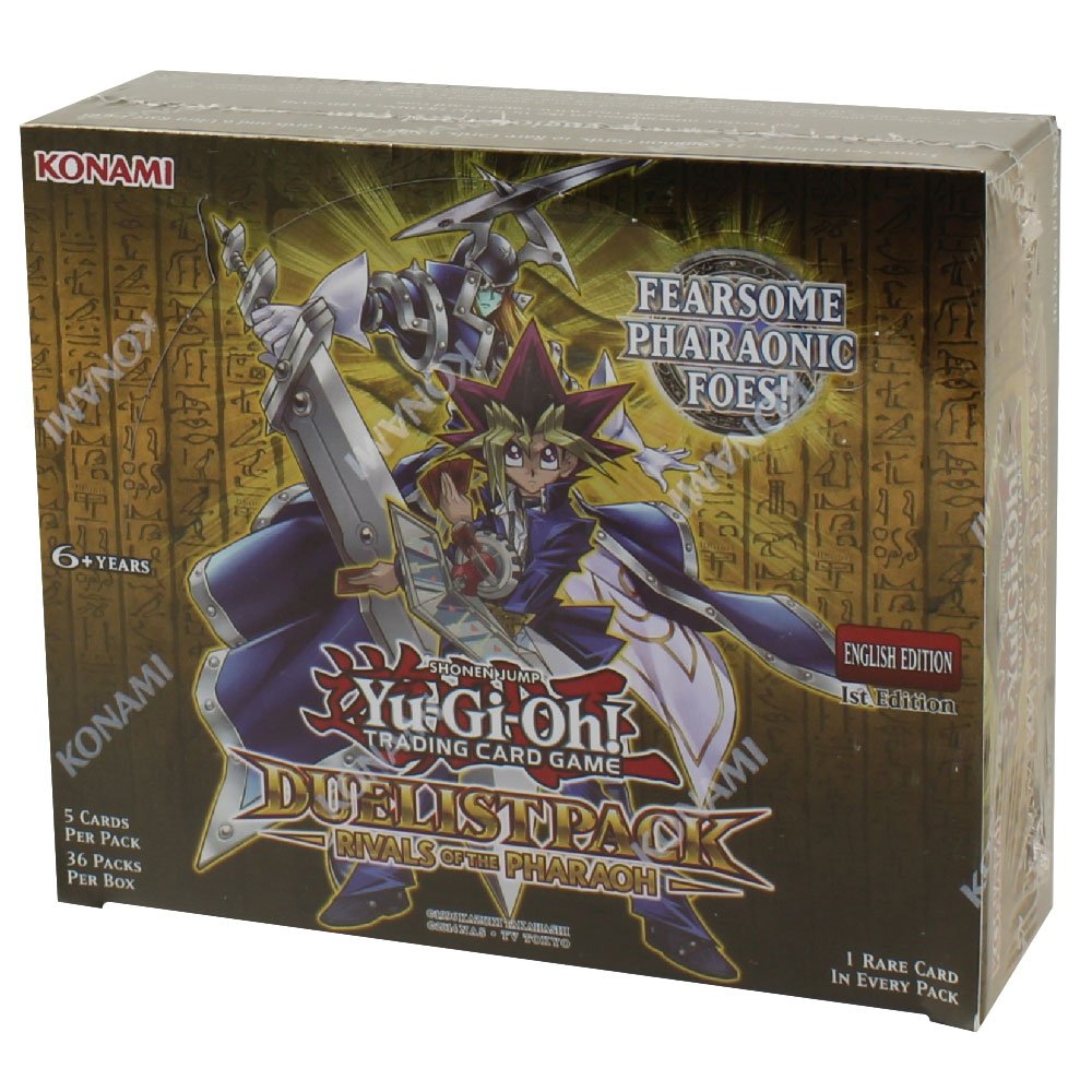 Yugioh Rivals Of Pharaoh Duelist Packs Booster Box - 36 packs of 5 cards each