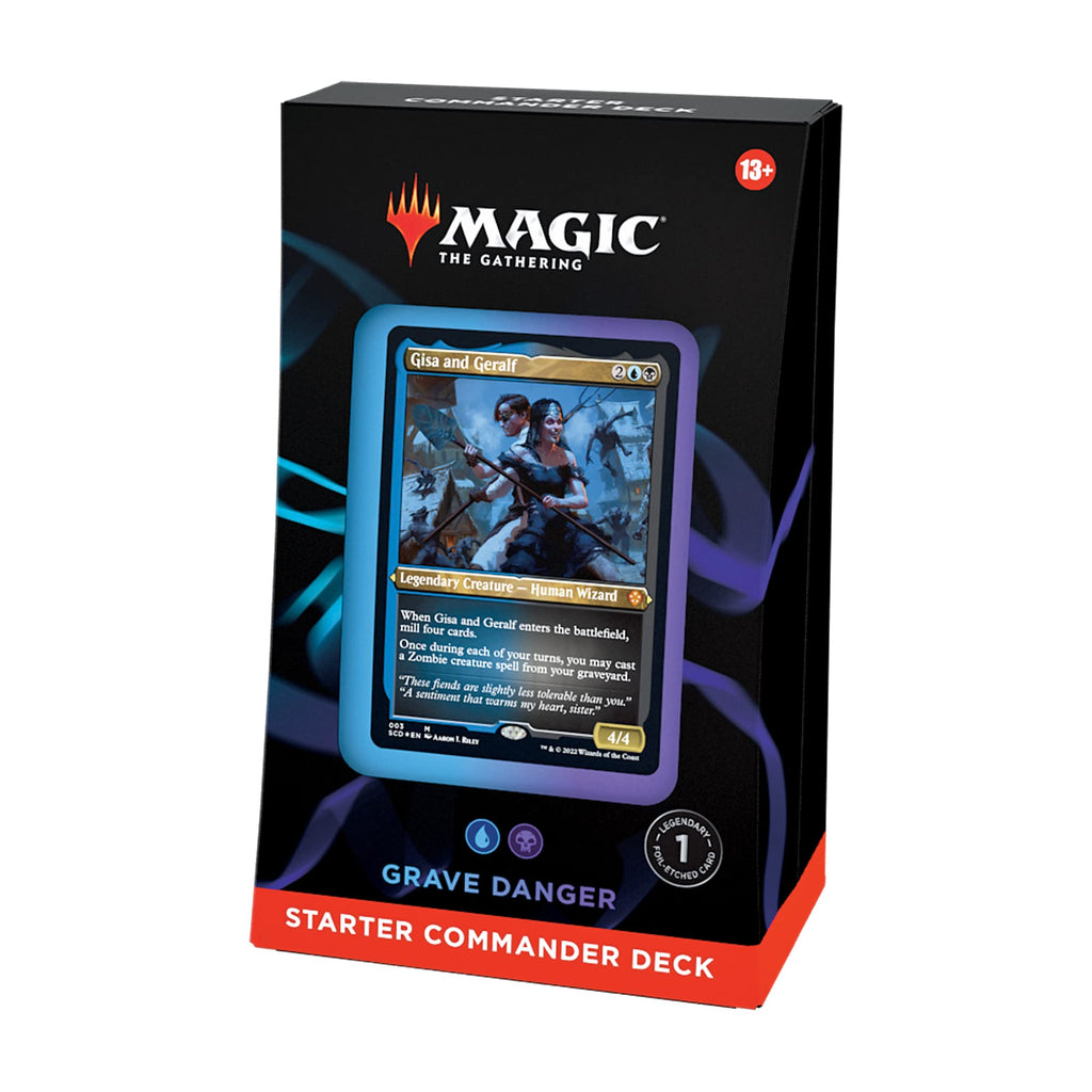 Magic: The Gathering Starter Commander Deck – Grave Danger (Blue-Black) | Ready-to-Play Deck for Beginners and Fans | Ages 13+ | Collectible Card Games - 3