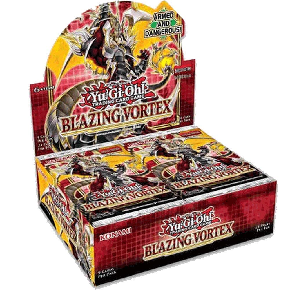 Konami Yu-Gi-Oh Blazing Vortex Booster Box (24 Packs) - 2