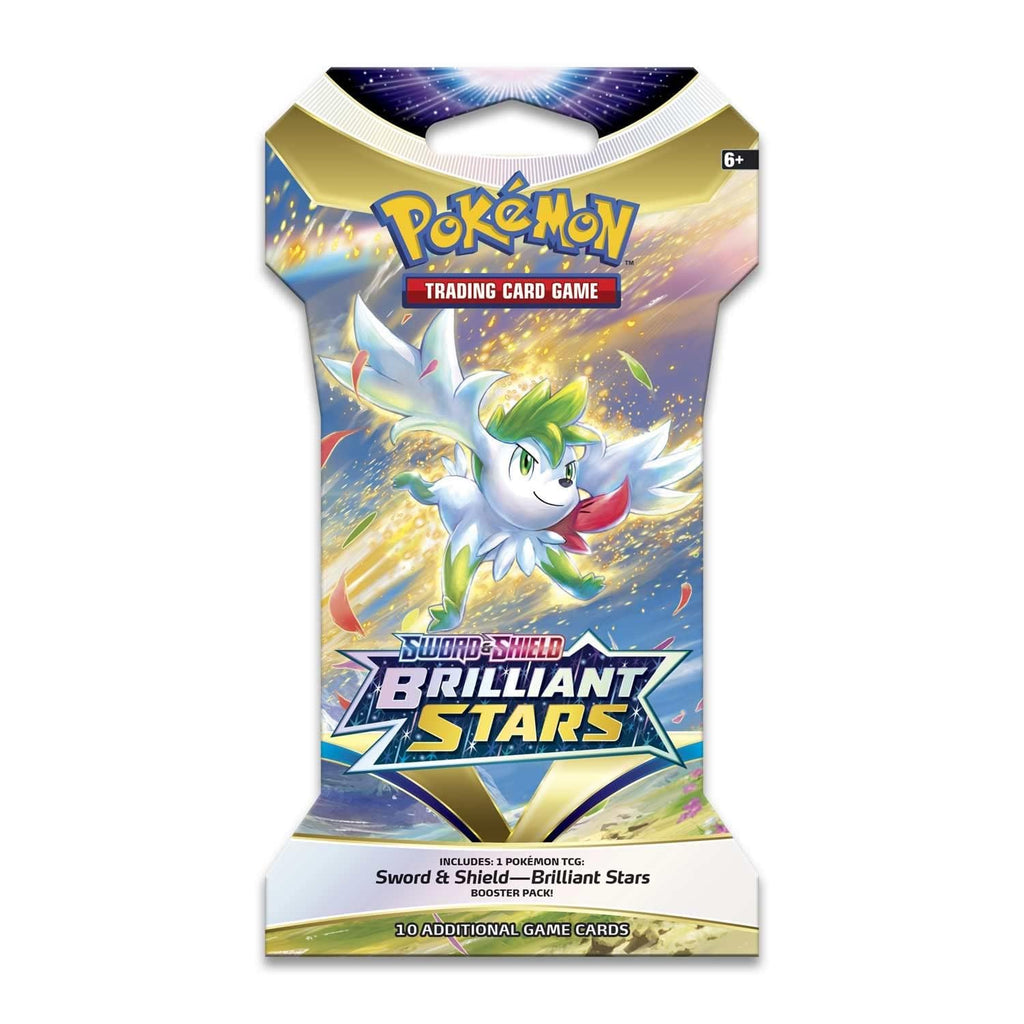 Pokemon Sword and Shield Brilliant Stars (8) Sleeved Booster Packs Sealed - 3