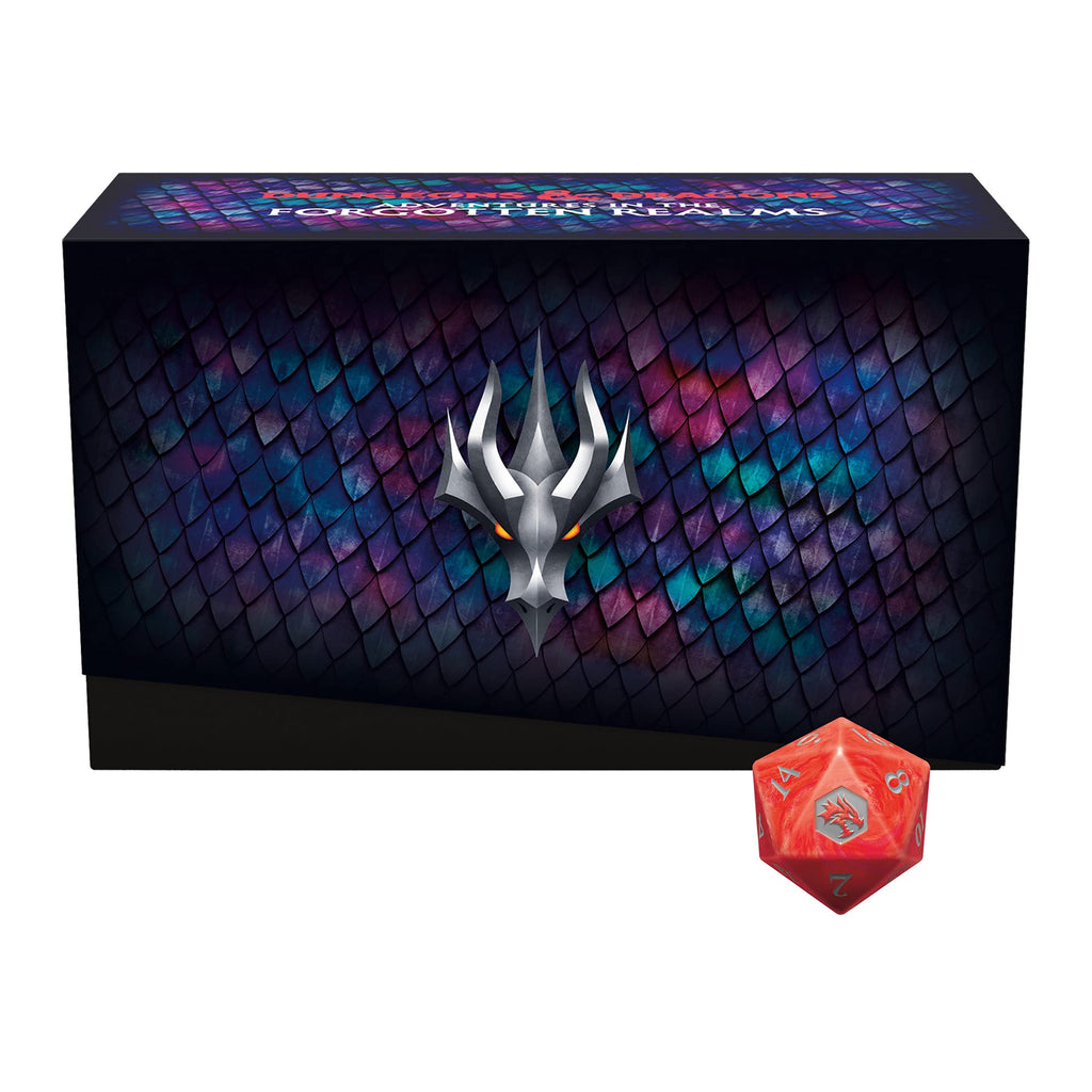 Magic: The Gathering Adventures in The Forgotten Realms Bundle | 10 Draft Boosters (150 Magic Cards) + Accessories - 2