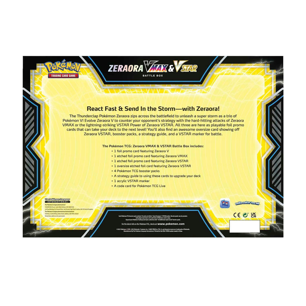 Pokemon TCG: Zeraora VMAX VSTAR Battle Box - 2