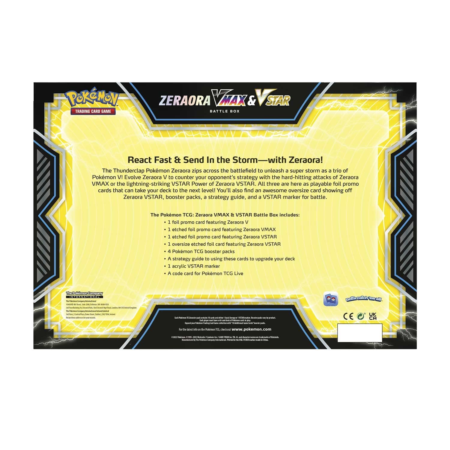 Pokemon TCG: Zeraora VMAX VSTAR Battle Box - 2