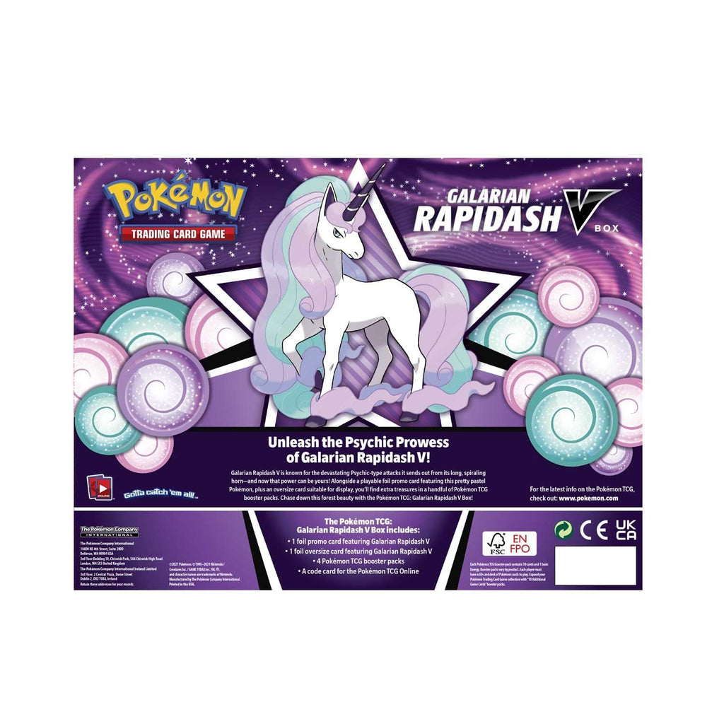 Pokemon TCG: Galarian Rapidash V Box - 2